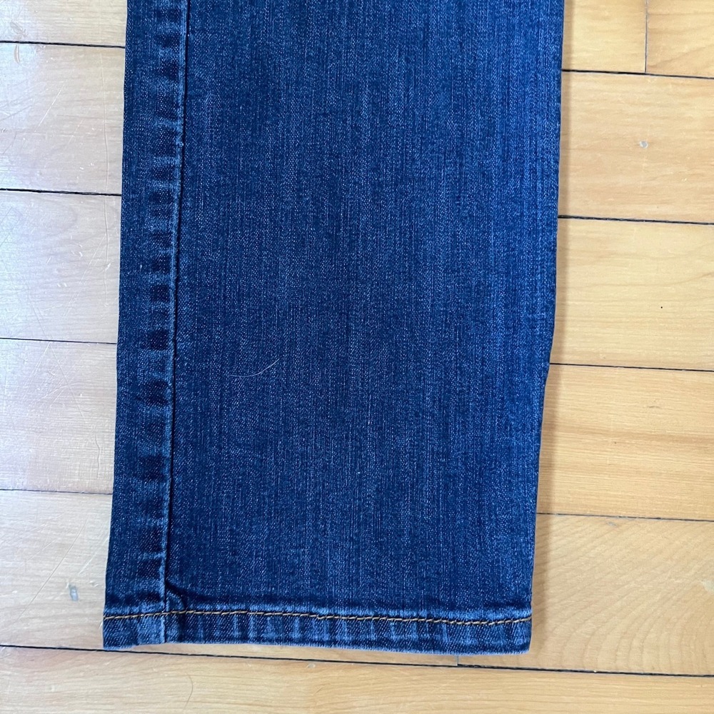 Levis 513 Jeans Mens 32x30 Dark Wash Blue Denim Pants - Picture 4 of 10